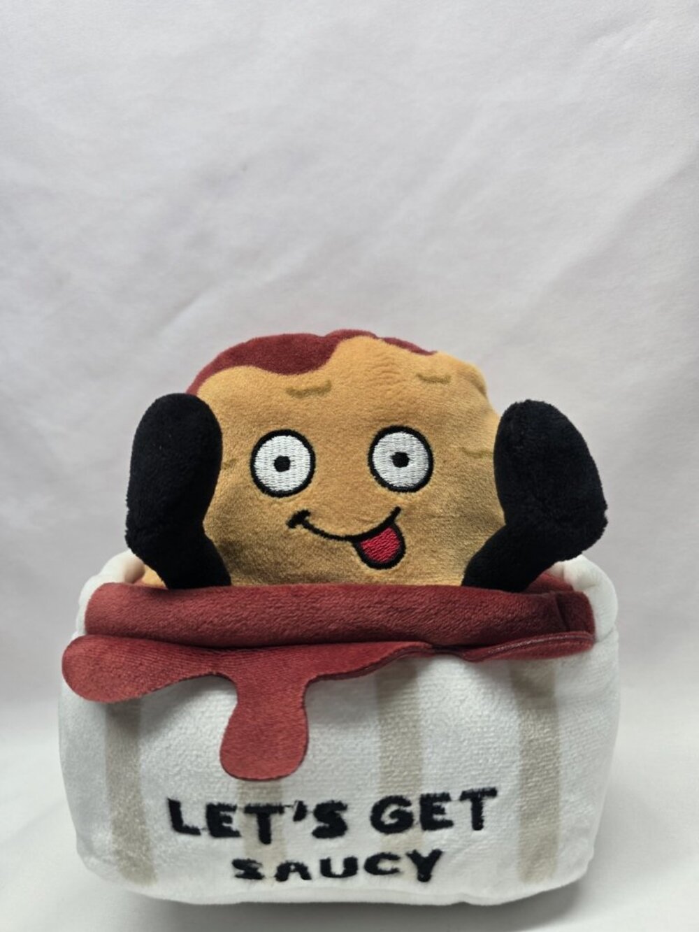 Punchkins Chicken Nugget in Sauce "LET'S GET SAUCY" Plush Toy
